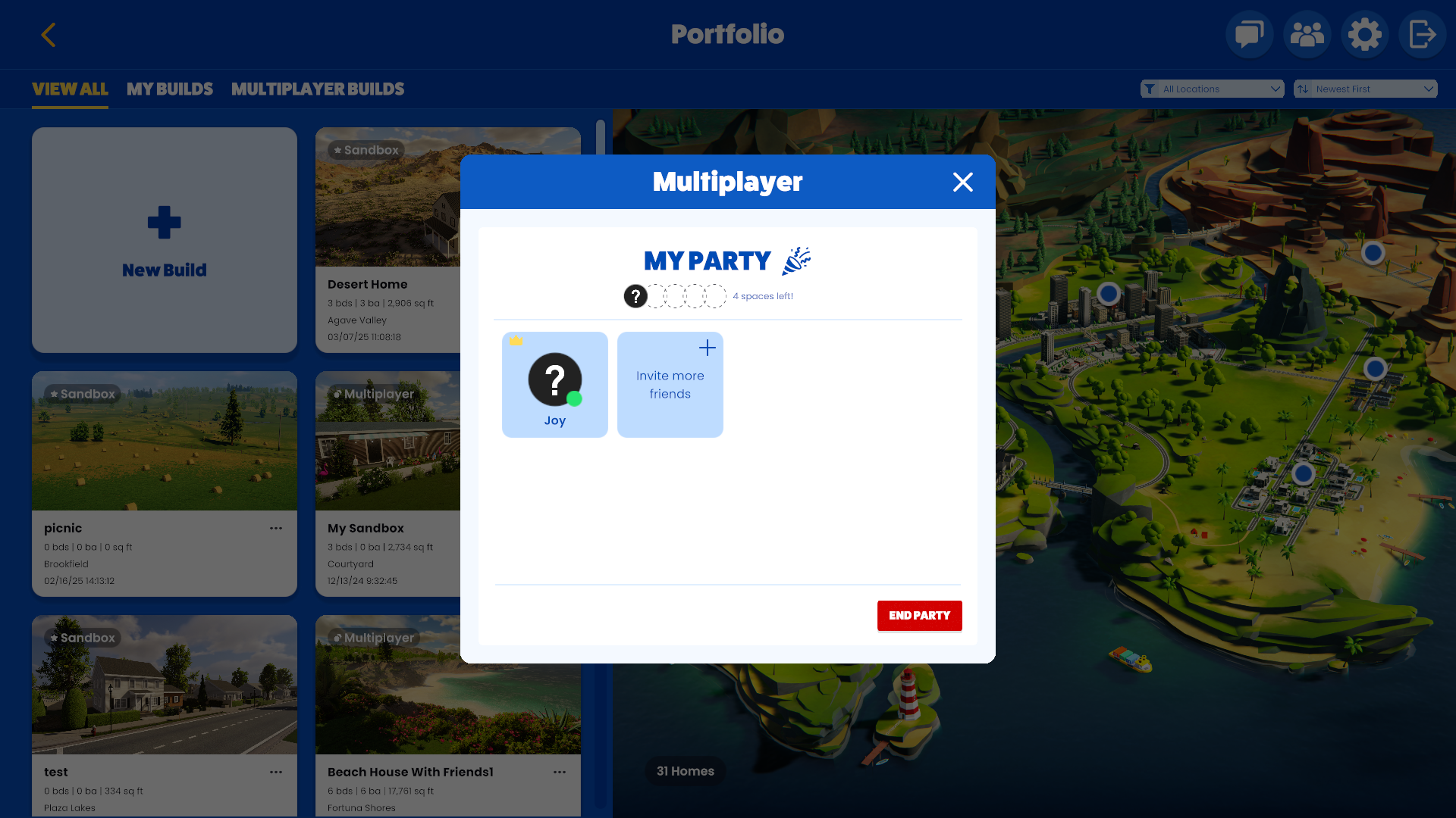 Hometopia New UI Screenshot