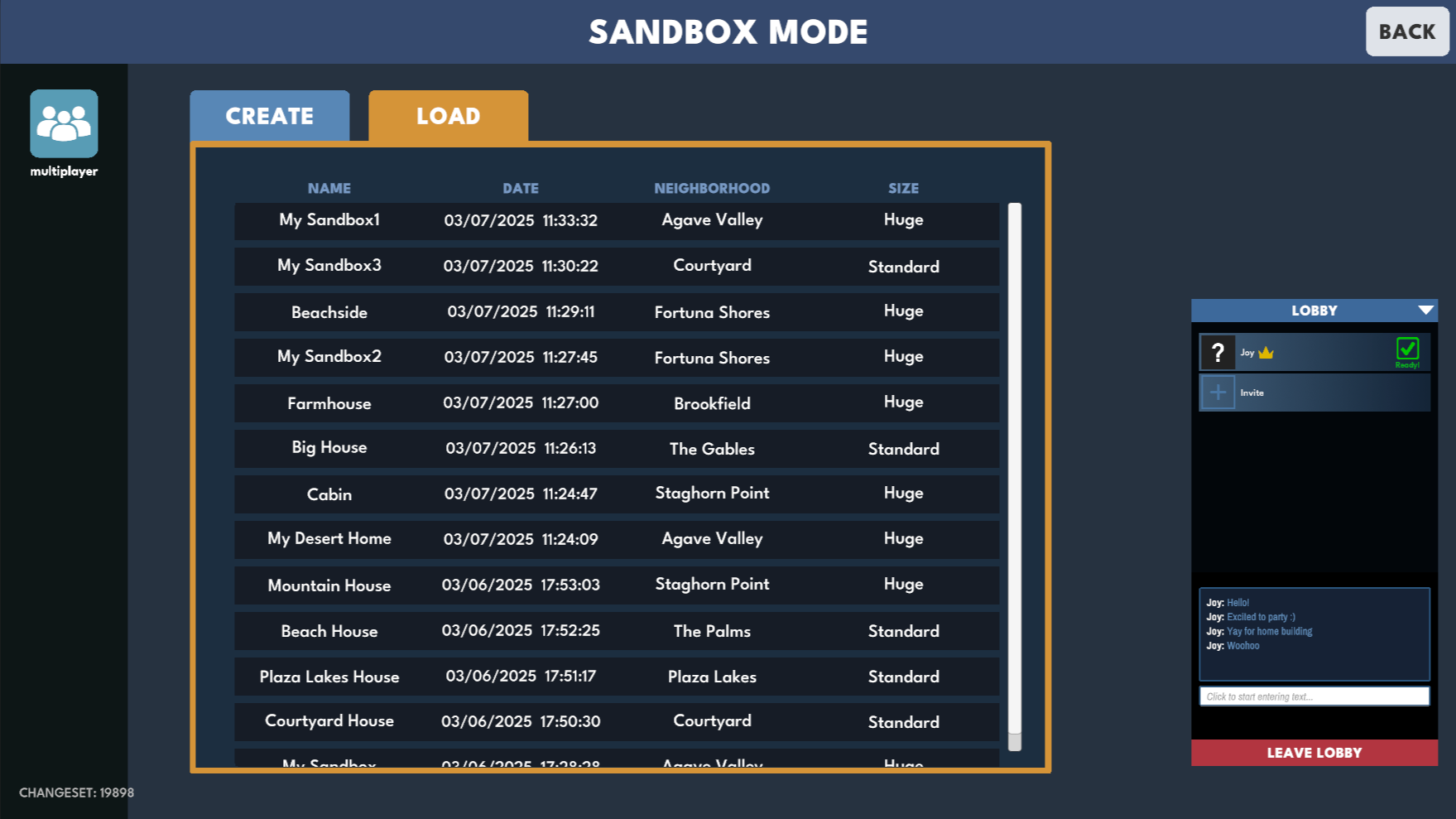 Hometopia Old UI Screenshot